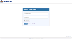 Desktop Screenshot of dominios.facilweb.net